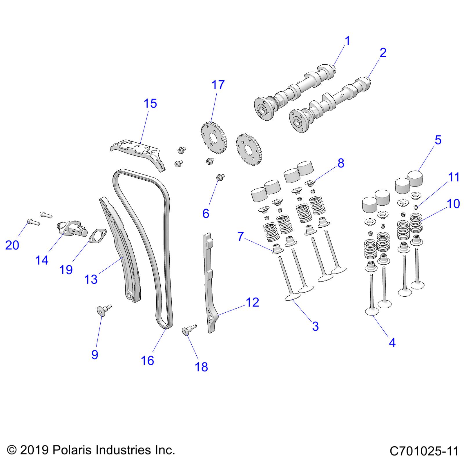 Part Number : 3222189 DRIVEN  CAM  SPROCKET