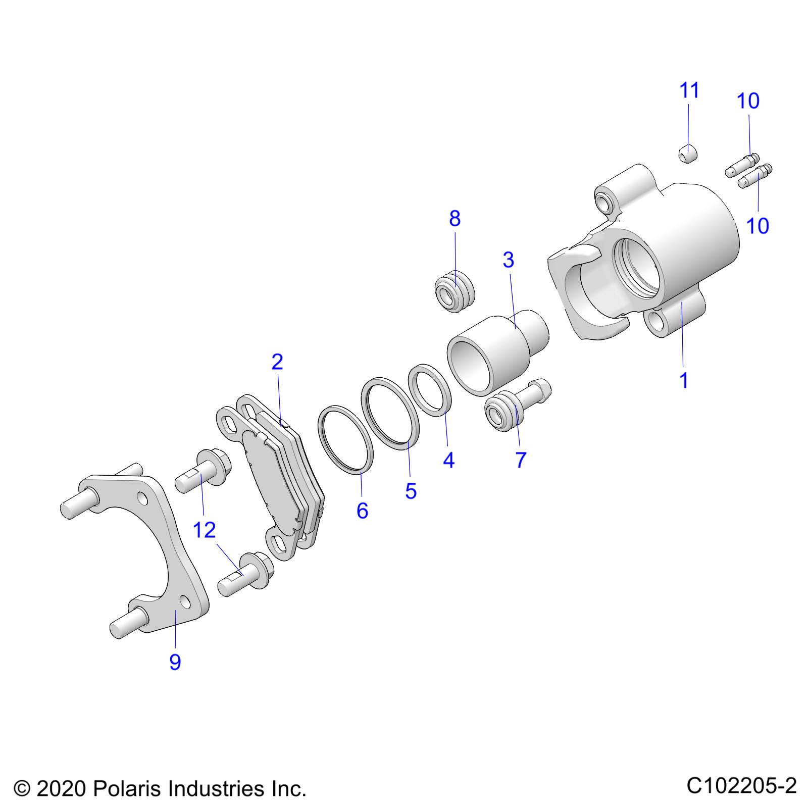 Part Number : 1913692 ASM-CALIPER DUAL INPUT RH INTL