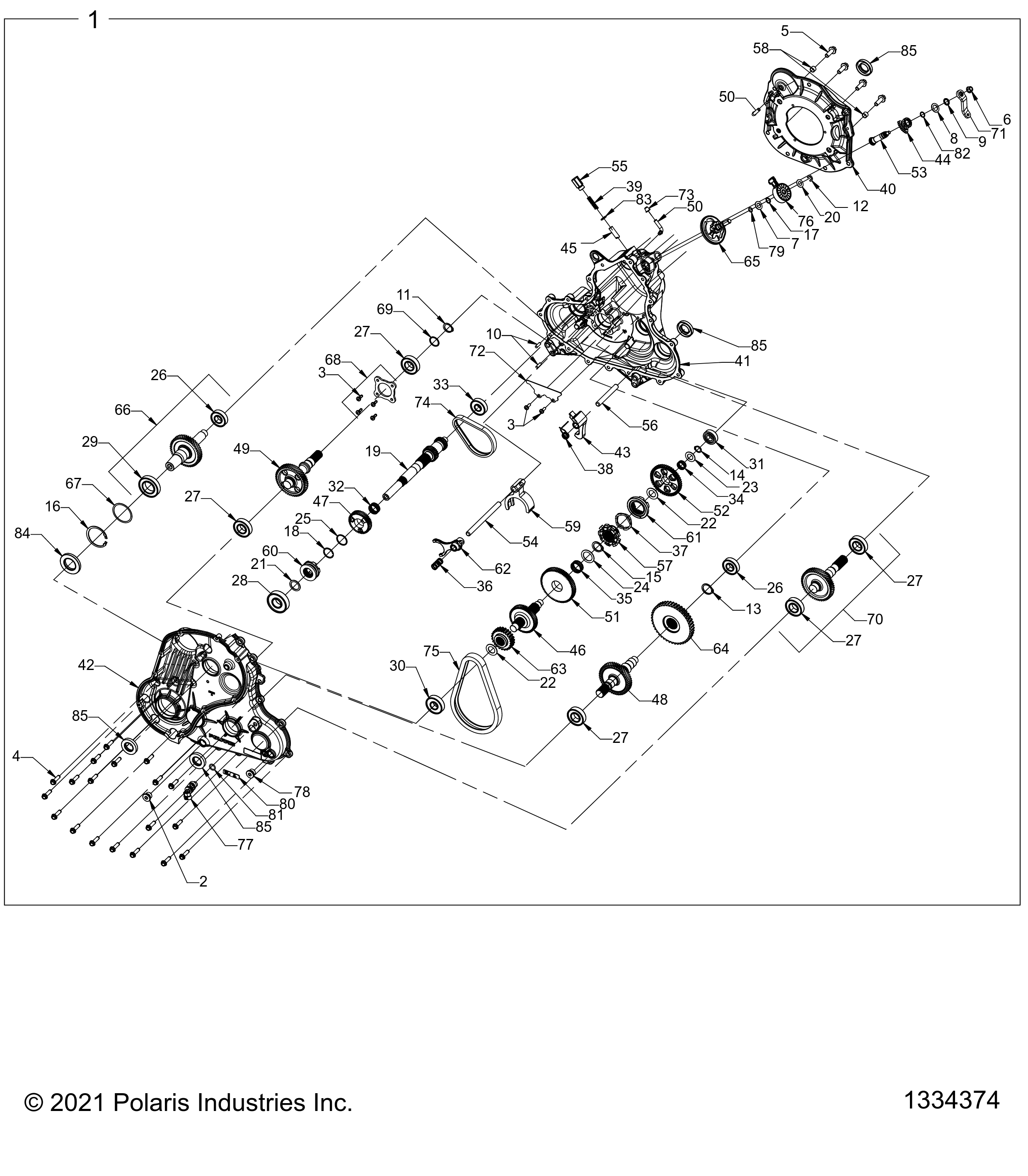 Part Number : 3236337 SPROCKET  44T