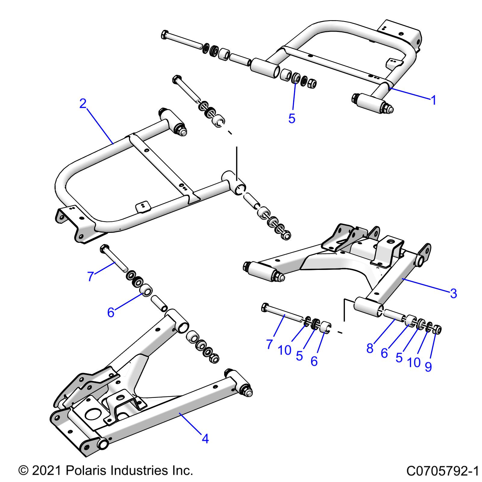 Part Number : 1022802-458 CTRL ARM WELD REAR LWR RIGHT L