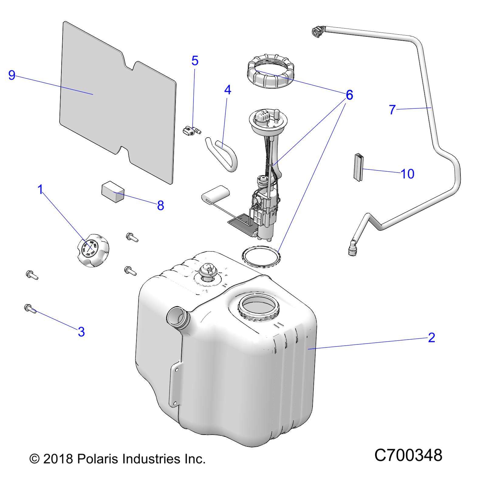 Part Number : 2208613 FUEL PUMP KIT