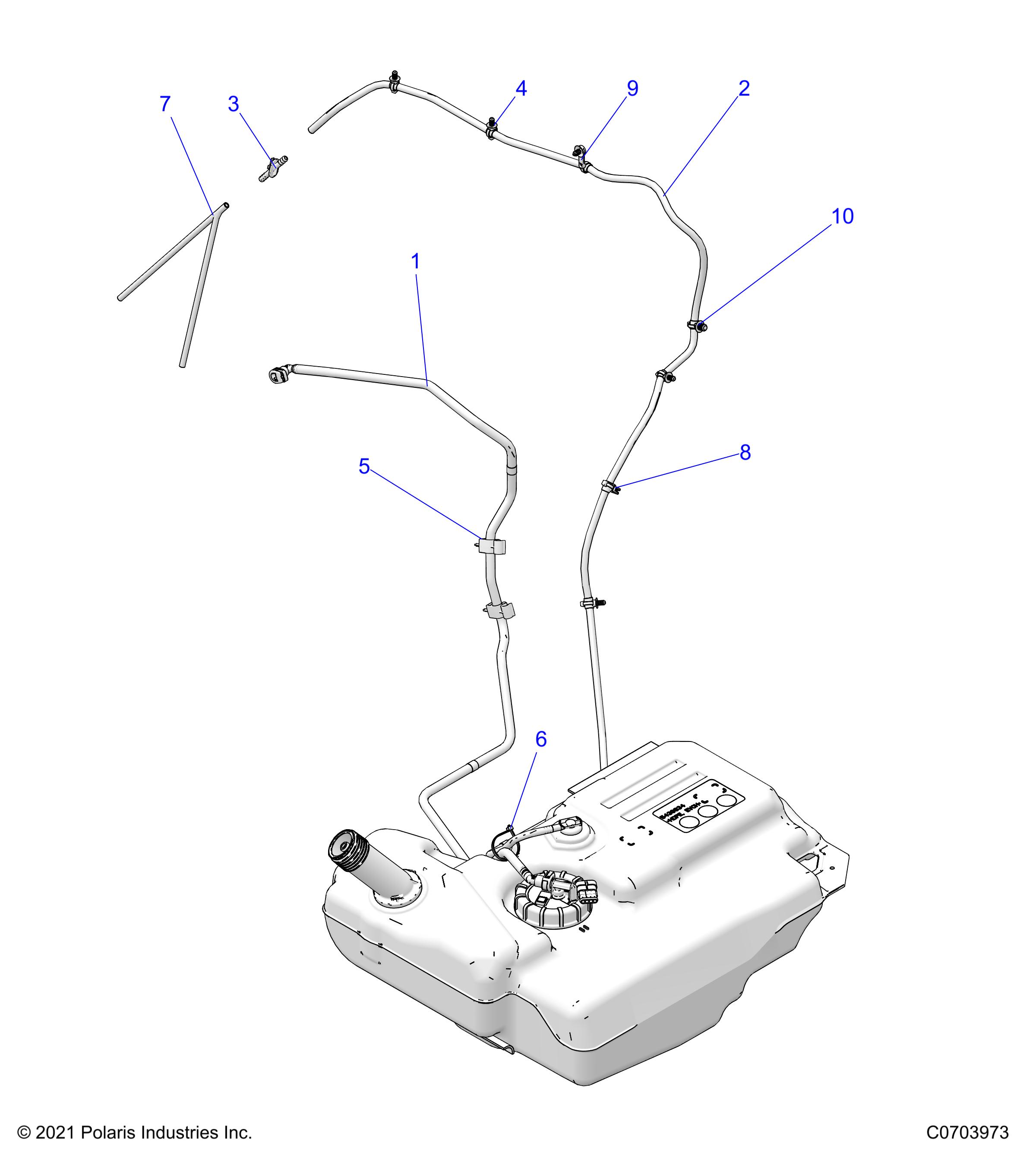 Part Number : 2522542 ASM-FUEL LINE