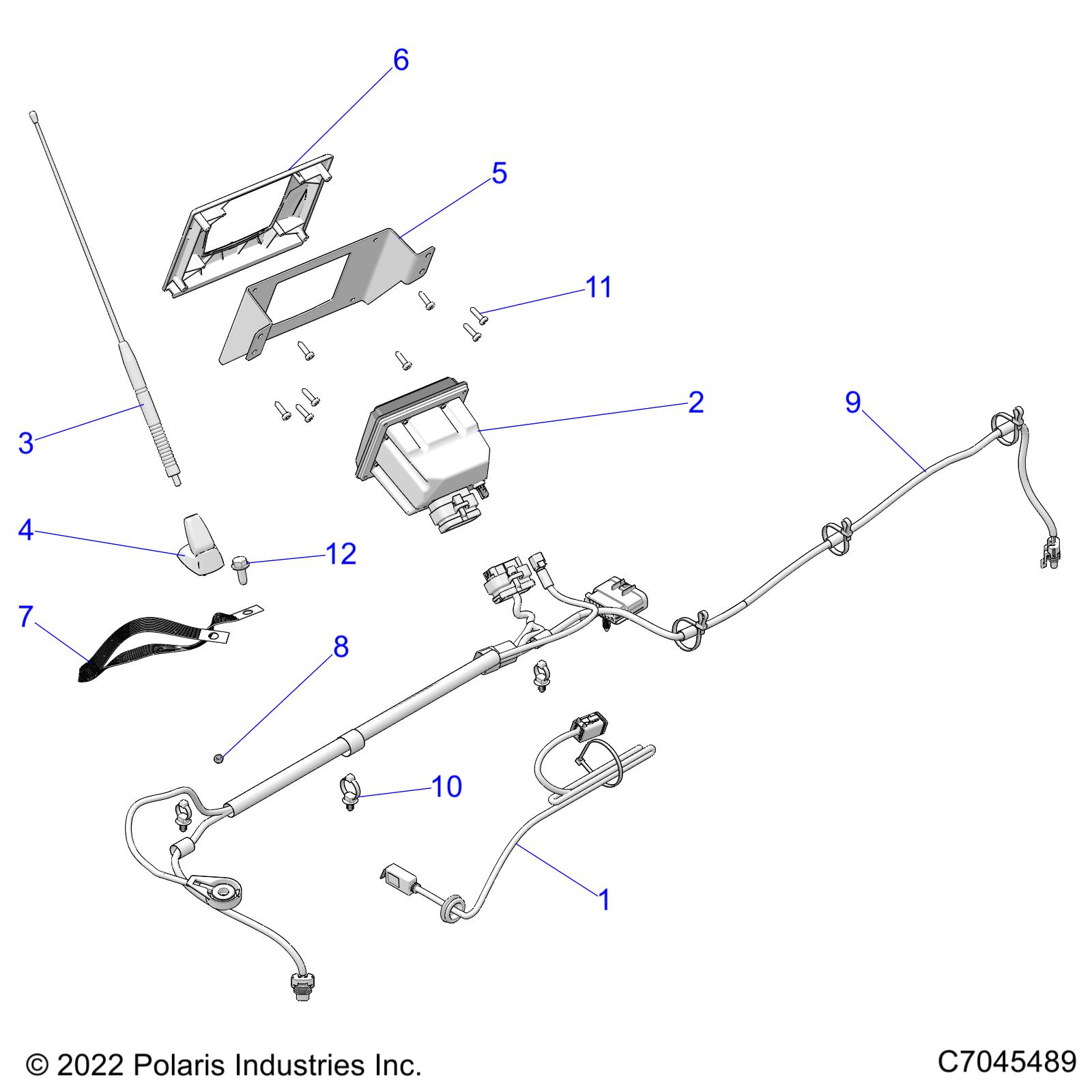 Part Number : 7547059 NUT NYLOK SS.