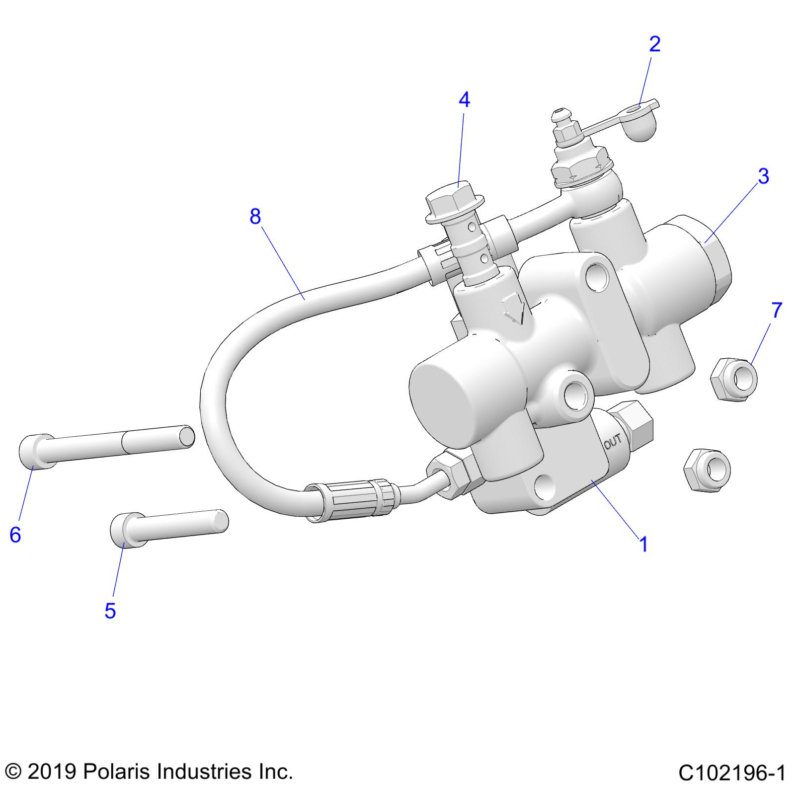 Part Number : 1911112 BOLT-BANJO 10MMX1.25 W/BLEEDER