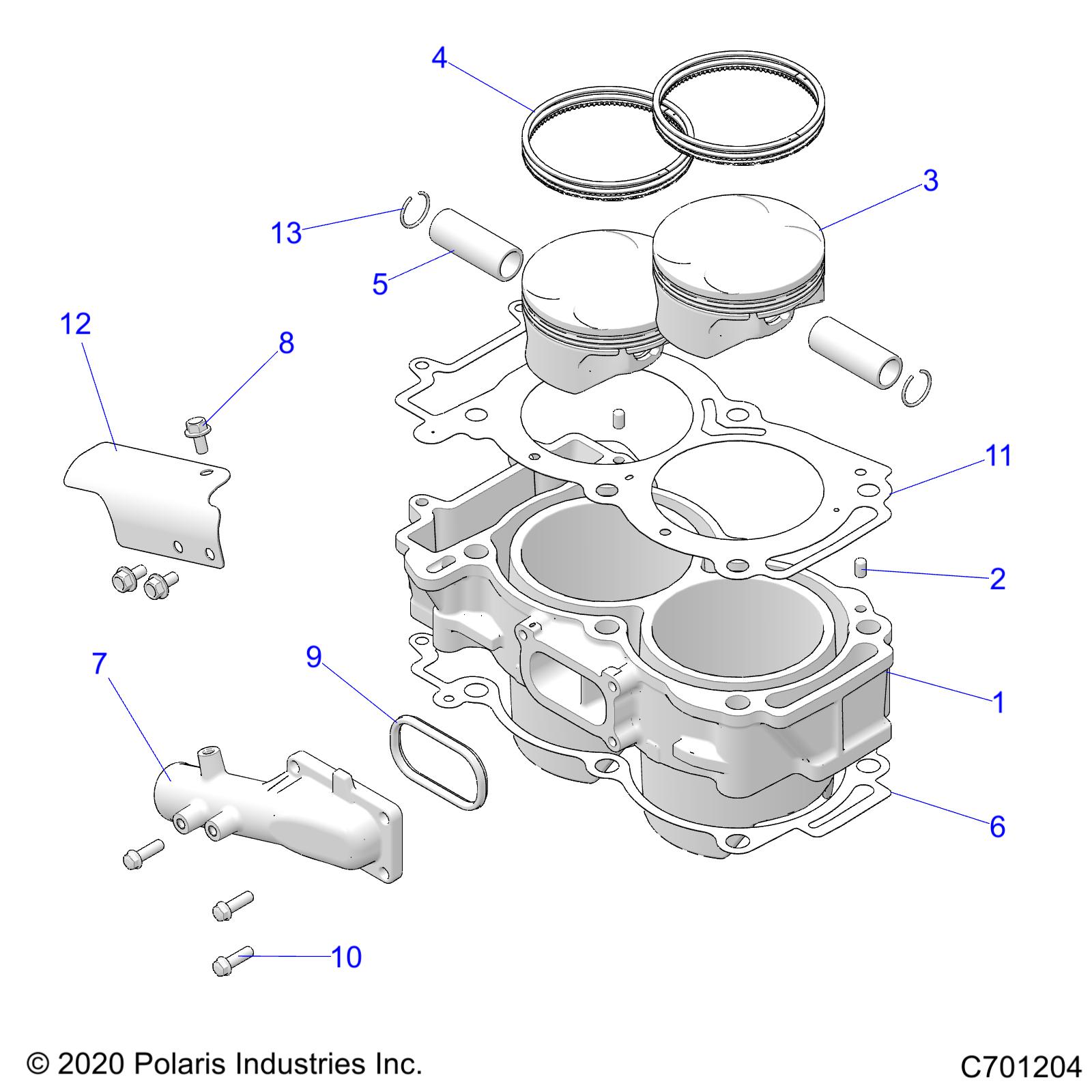 Part Number : 7520710 SCR-HXFL-M6X1.0X12 8.8