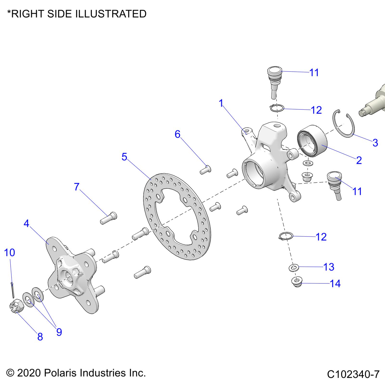 Part Number : 7061307 BALL-JOINT M12X1.50 TAPERED