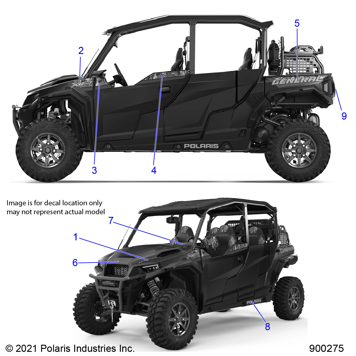 Part Number : 7194320 DECAL-TAILGATE LIMITED EDITION