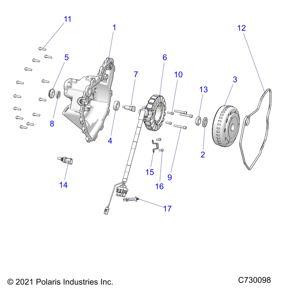 Part Number : 4018939 FLYWHEEL