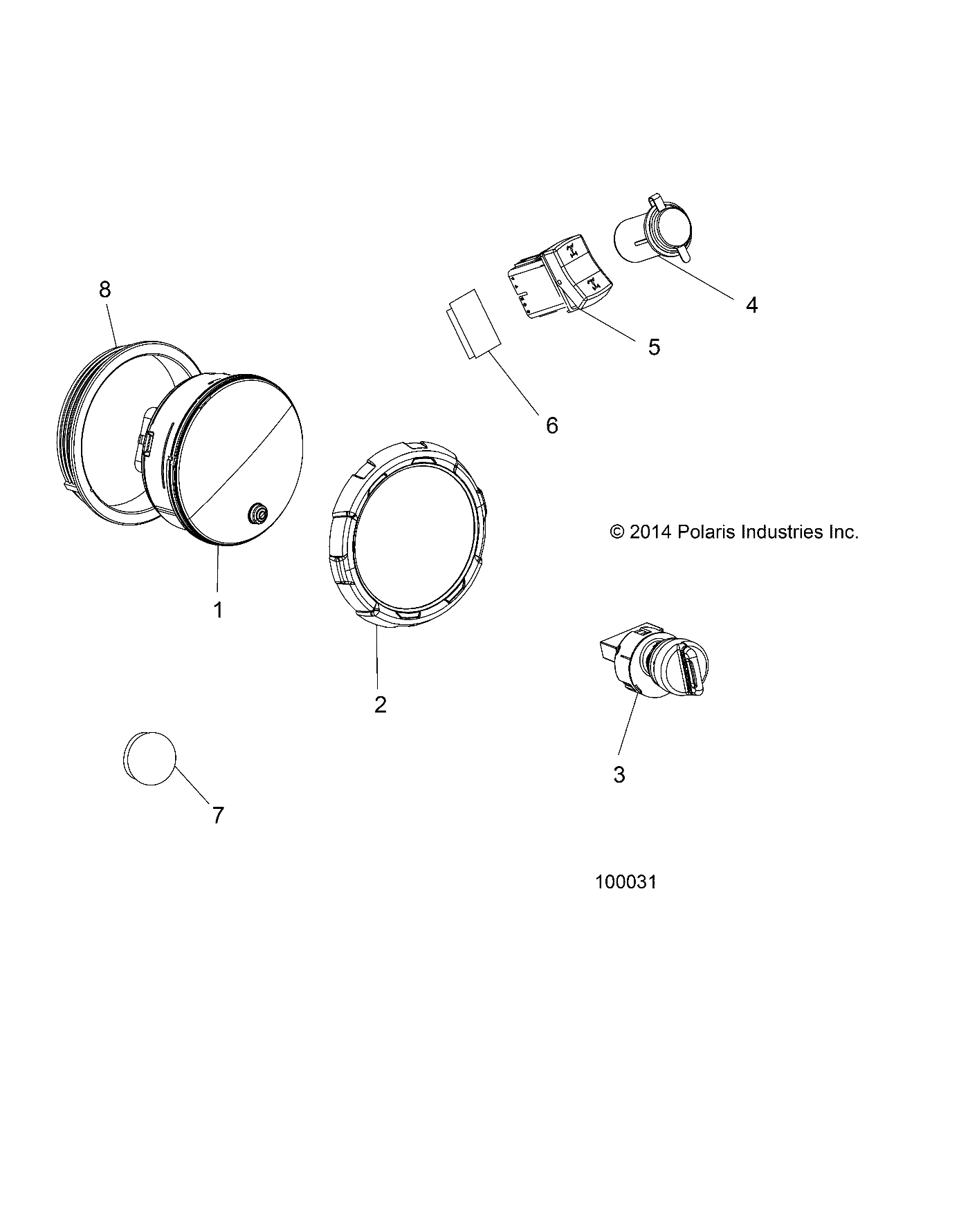 Part Number : 3280623 CLUSTER ASSEMBLY