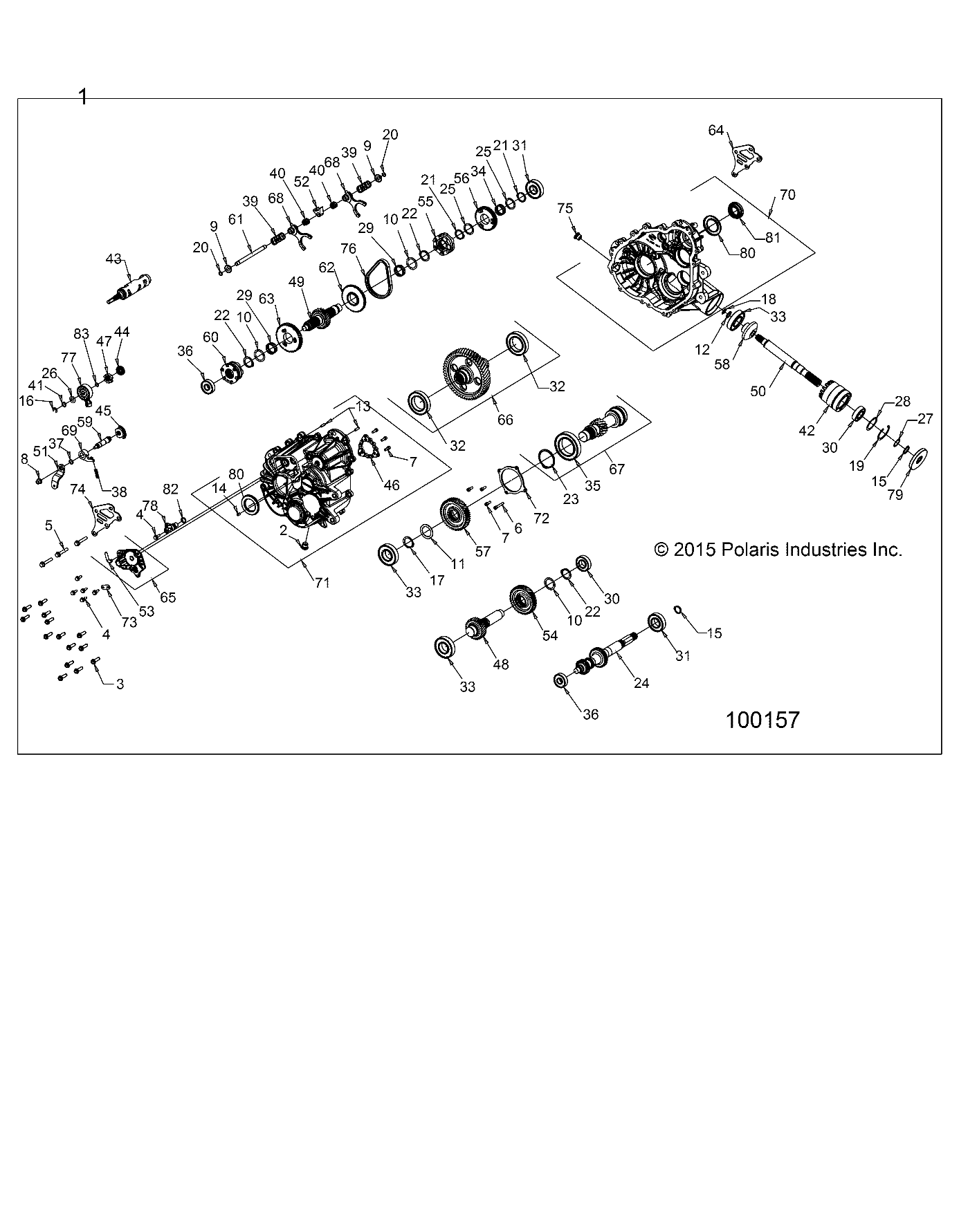 Part Number : 1333479 ASM-GEARCASE 10.73 18.8 BTD