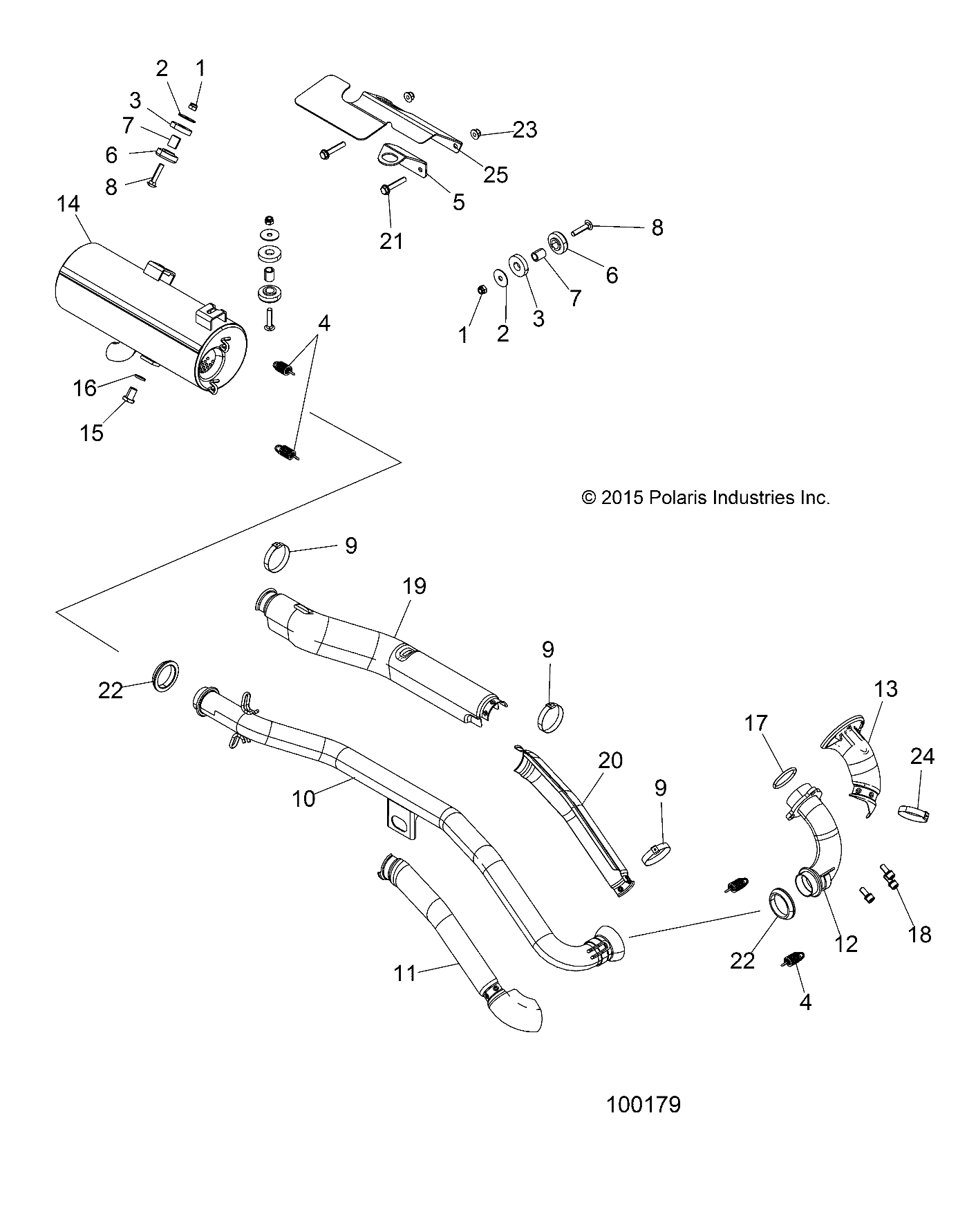 Part Number : 5259925 SHIELD-HEAT EXHAUST