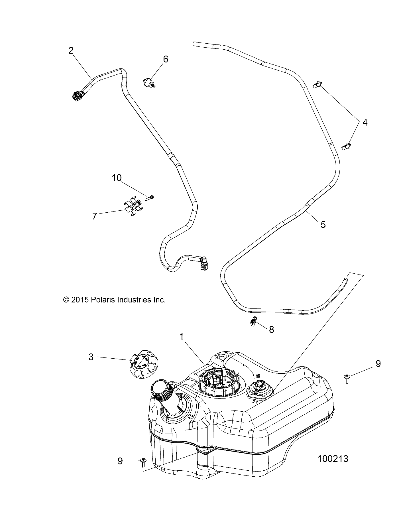 Part Number : 8450040-172 FUEL LINE-172 CENTIMETERS