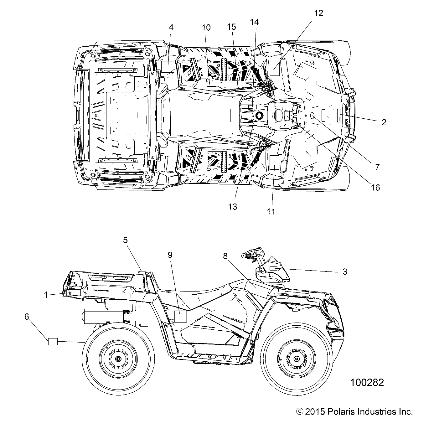 Part Number : 7180176 DECAL-POD DOHC