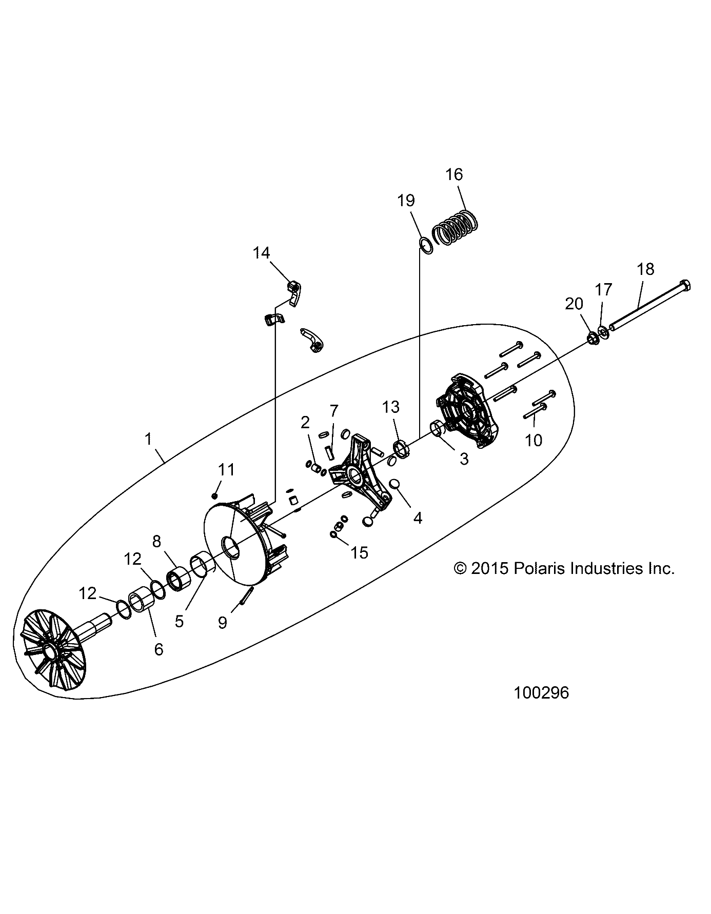 Part Number : 7044516 SPRING-CLUTCH 74-135