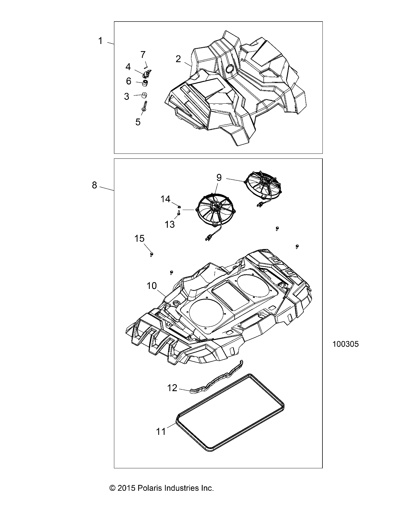 Part Number : 2413007 RADIATOR OUTLET FAN