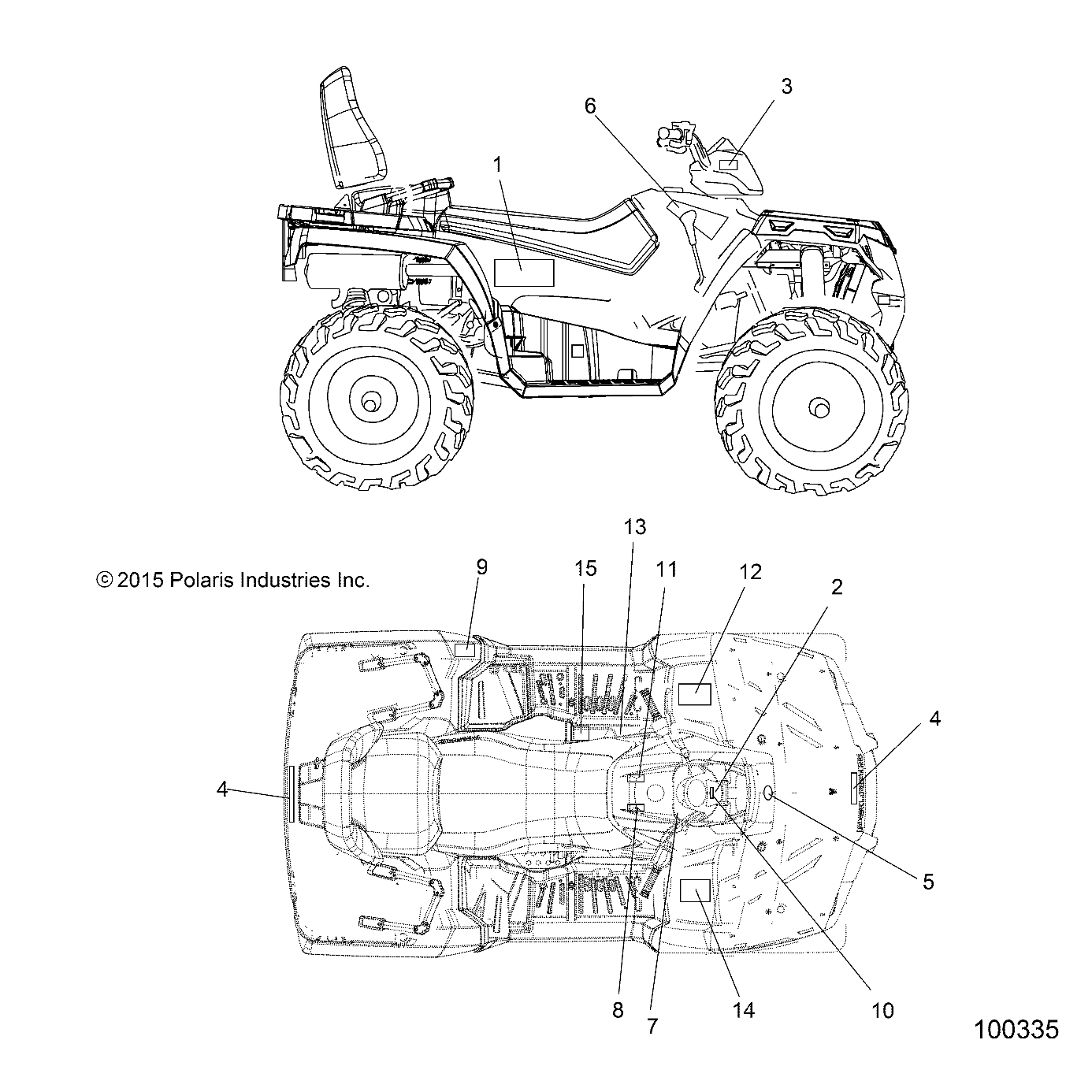 Part Number : 7174394 DECAL-LENS COVER