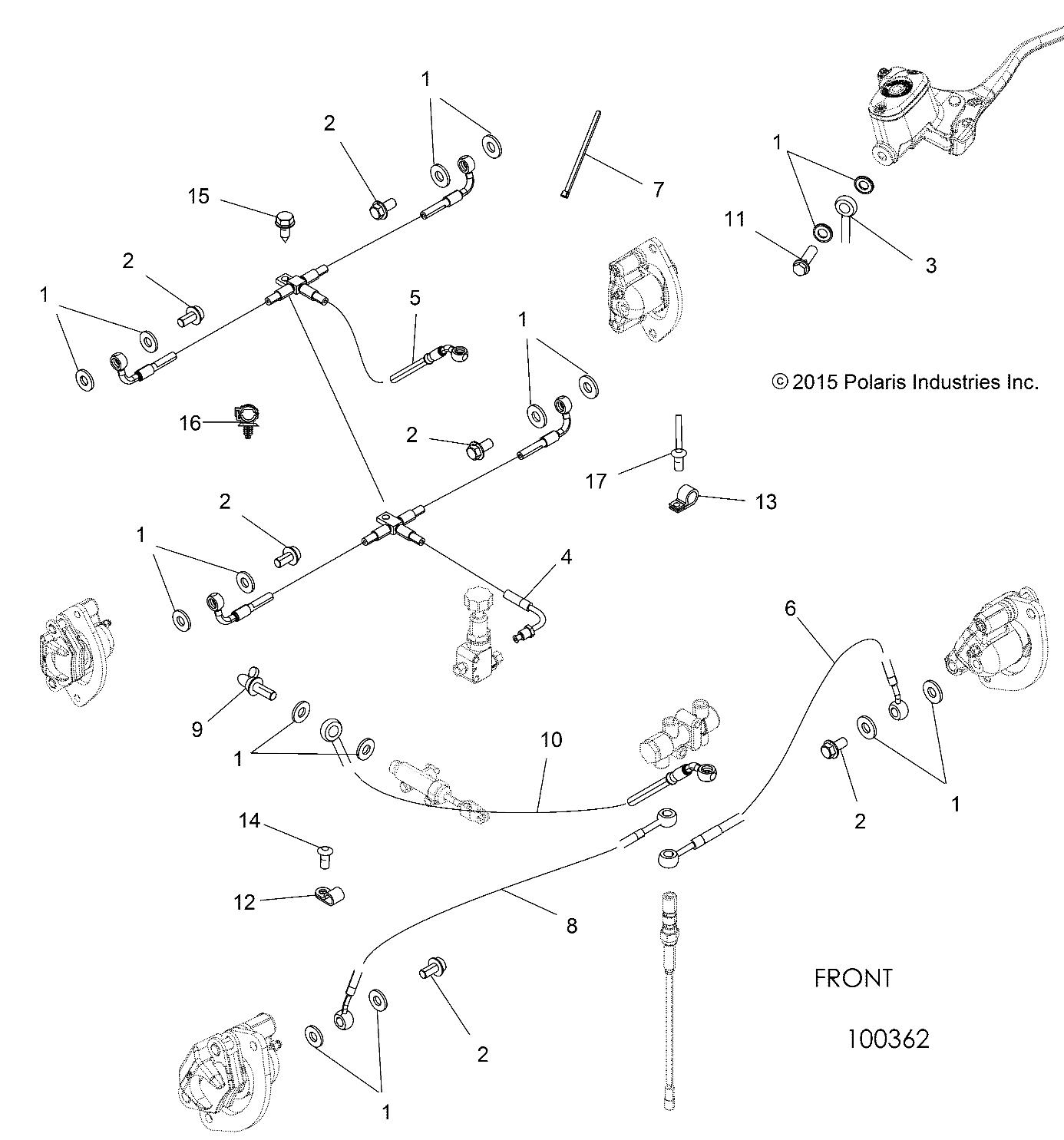 Part Number : 1913017 LINE-BRK FR 29 30B 0B 50 G