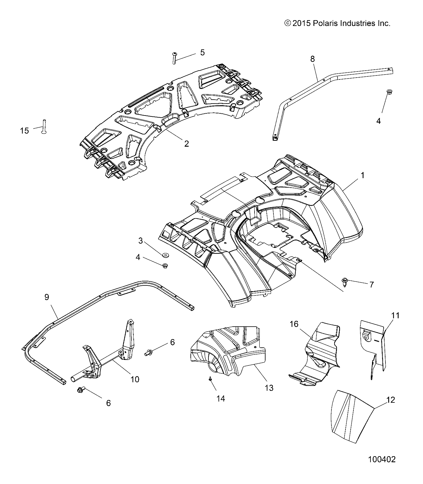 Part Number : 5260610 FOOTWELL HEAT SHIELD