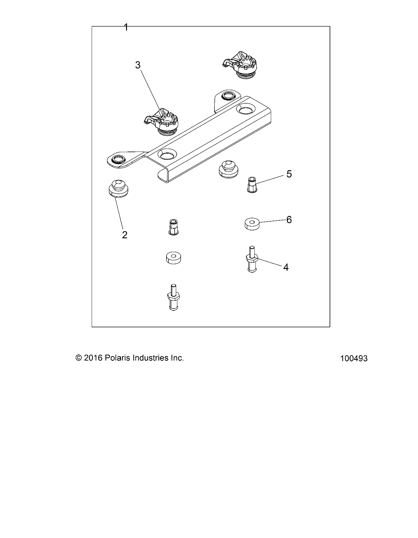 Foto diagrama Polaris que contem a peça 1020423