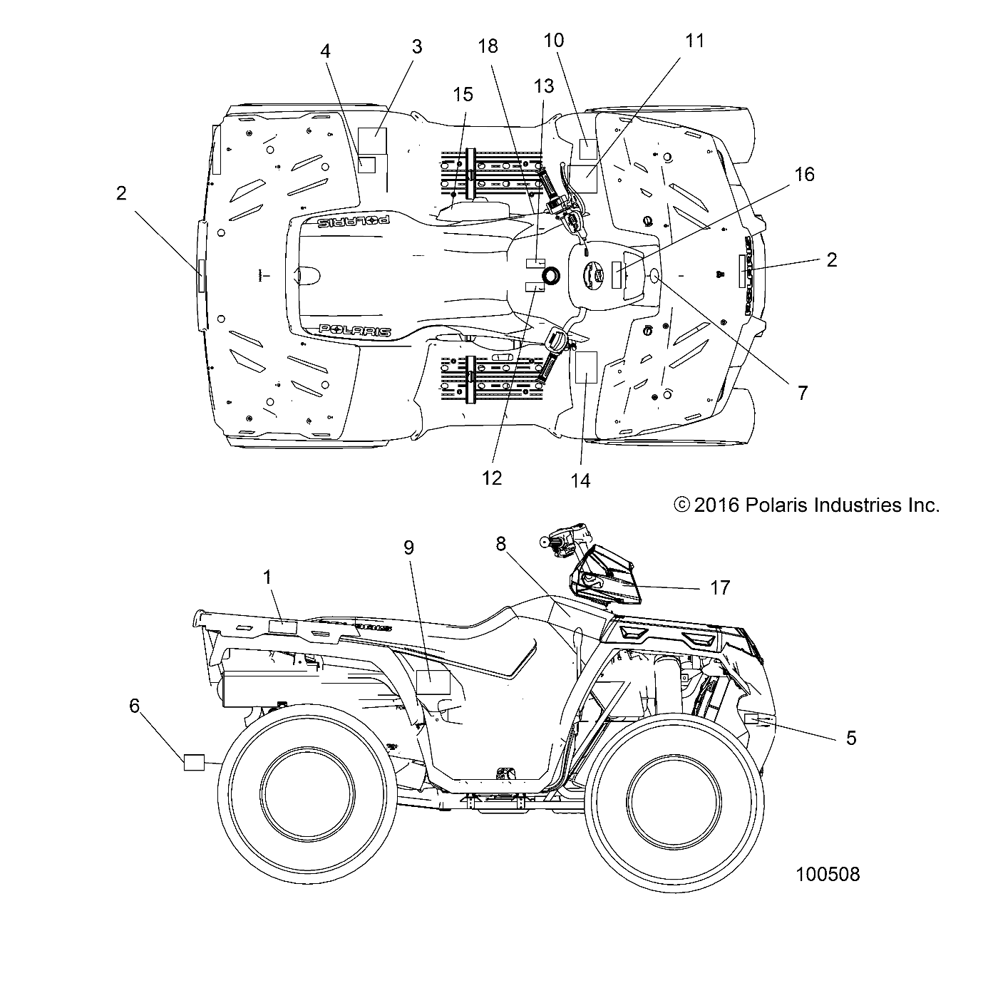 Part Number : 7184298 DECAL-SIDE LH