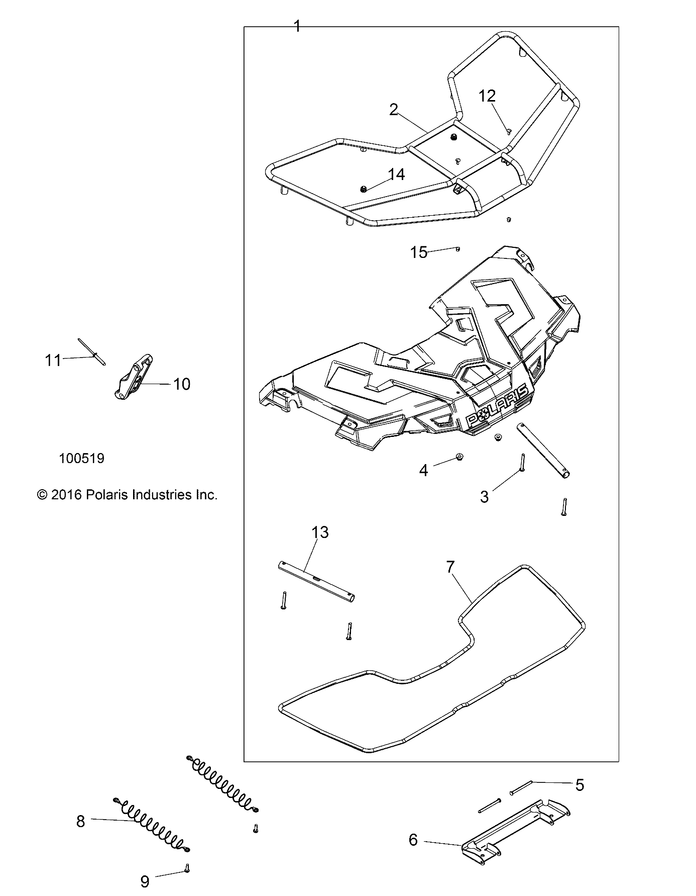 Part Number : 7520194 SCR-CARRIAGE M6X16