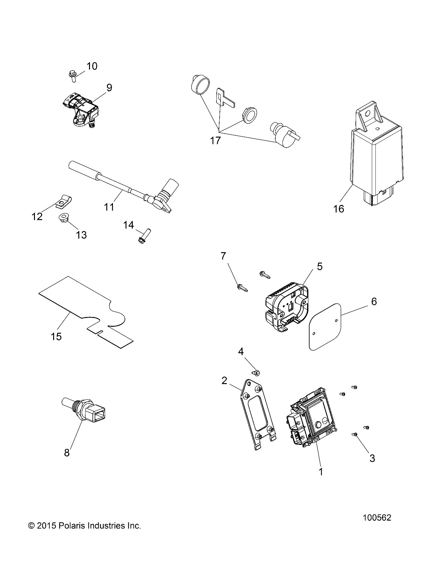 Part Number : 4013043 LED FLASHER MODULE