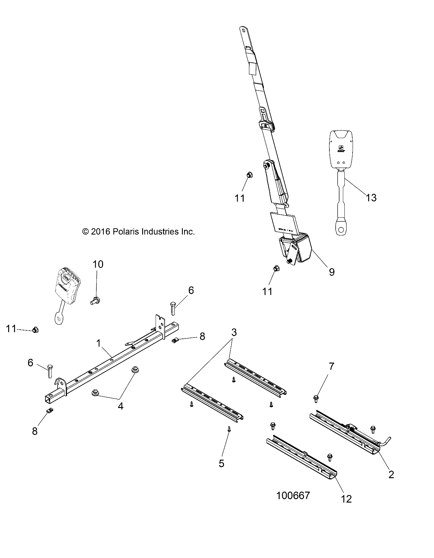 Part Number : 5451392 CAP-LEVER