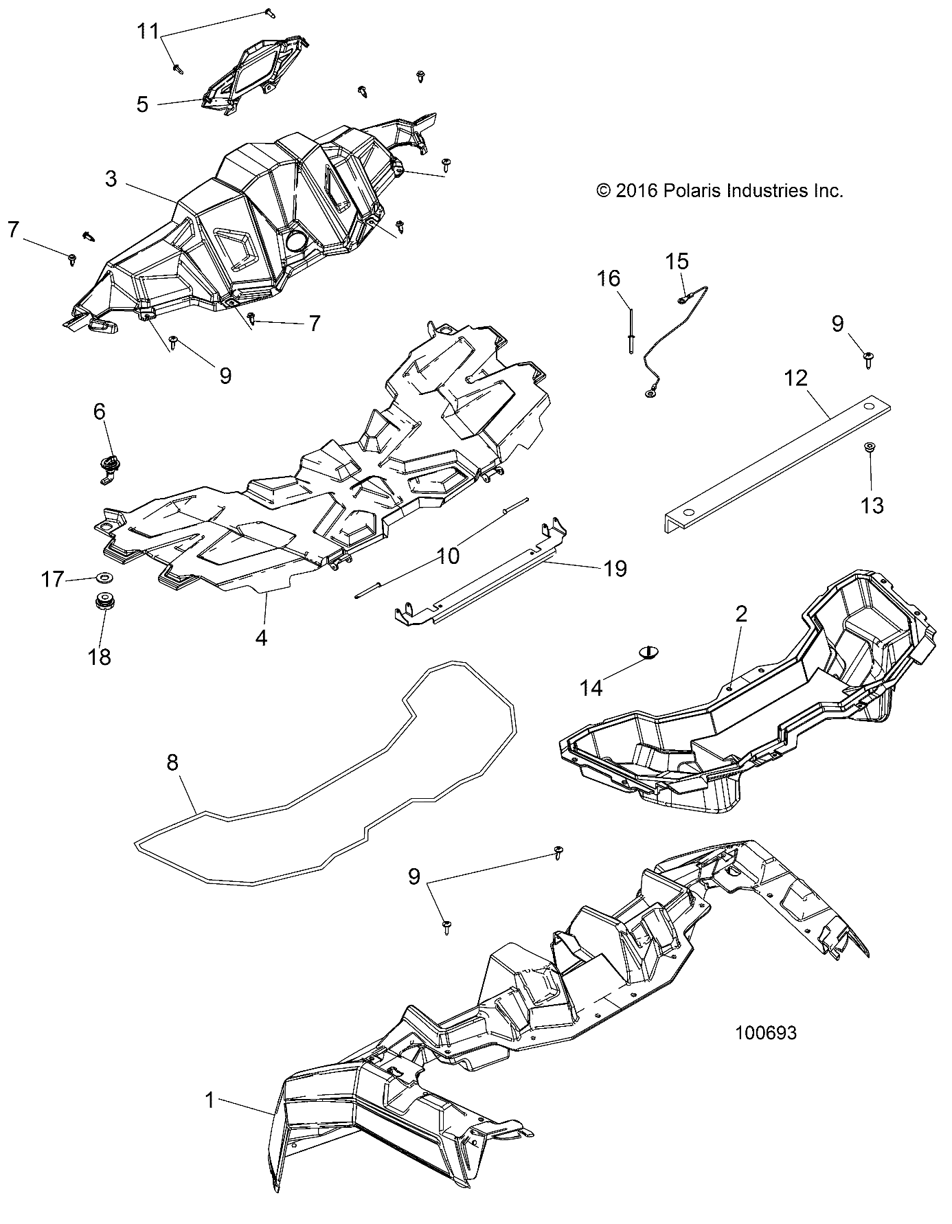 Part Number : 2636418-632 CAB ASSEMBLY  FRONT  TITANIUM