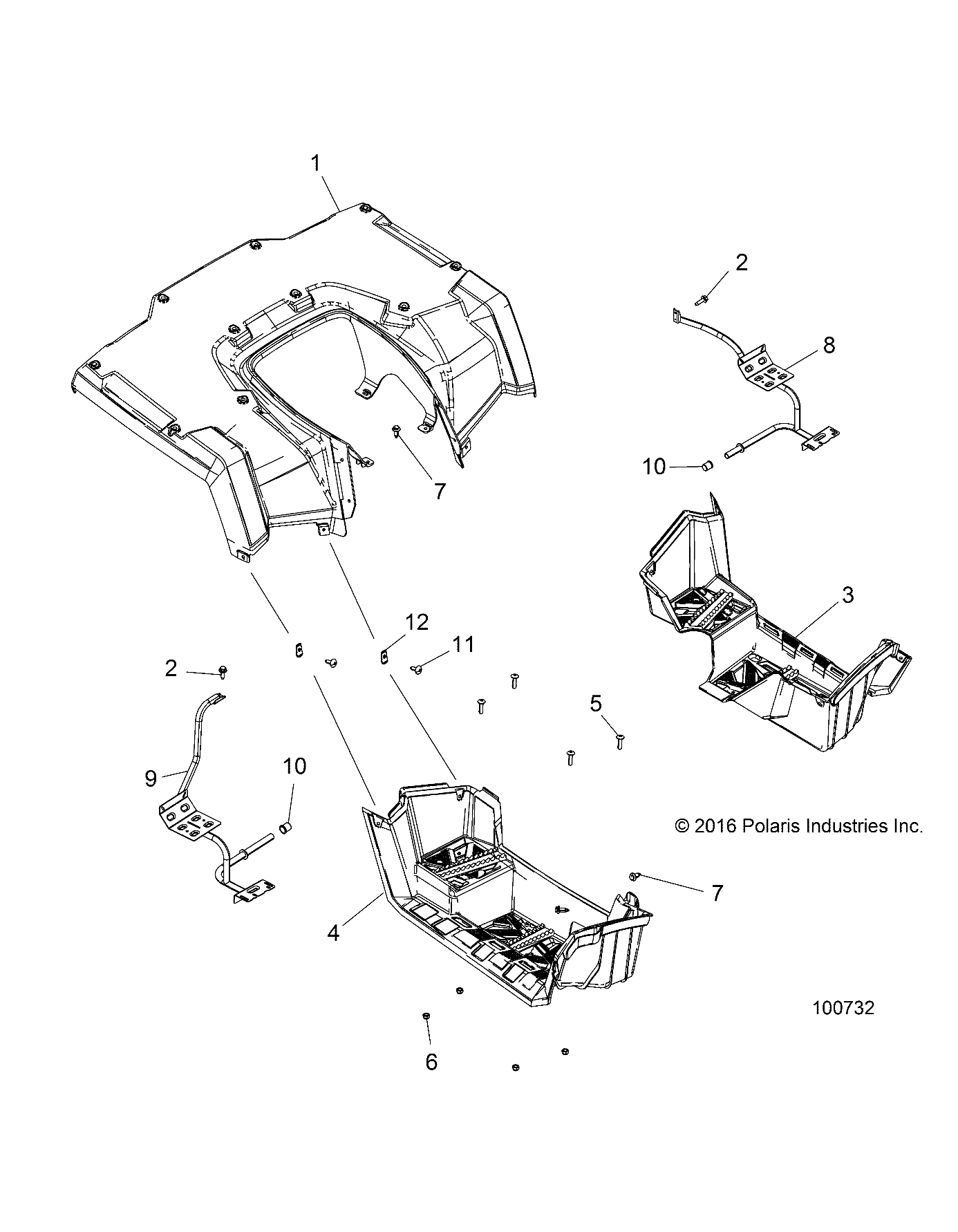 Part Number : 5451305-402 CAB-RR SPMN 570 PREM PNT T.SLV