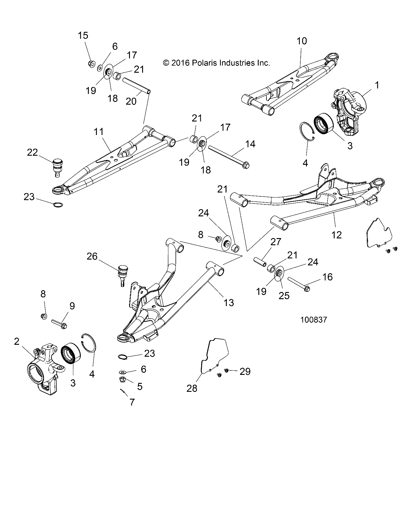 Part Number : 1543768-689 CONTROL ARM WELD LWR LEFT VELO