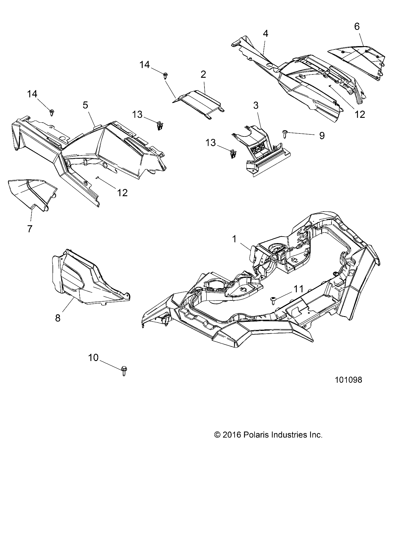 Part Number : 2636428-649 CAB ASSEMBLY  FRONT  HAVASUE R