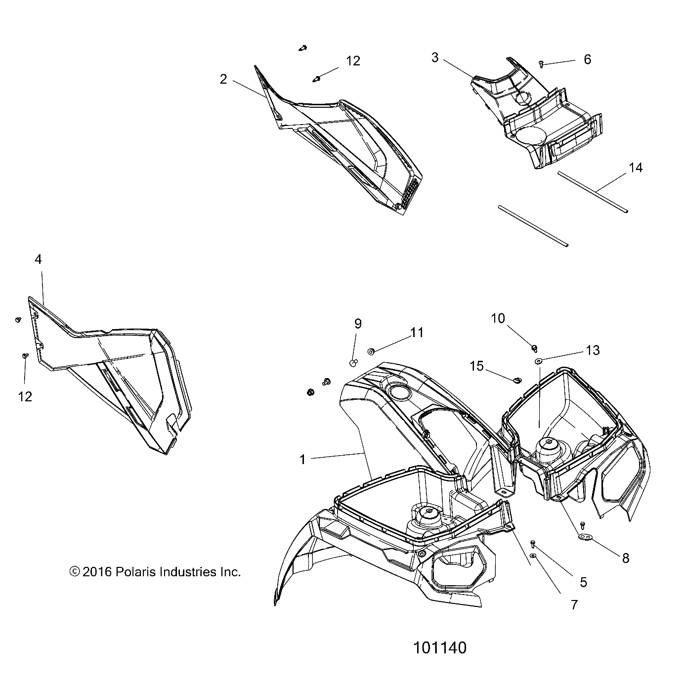 Part Number : 2636553-498 ASM-CAB FR EU 2 OC S.GRN