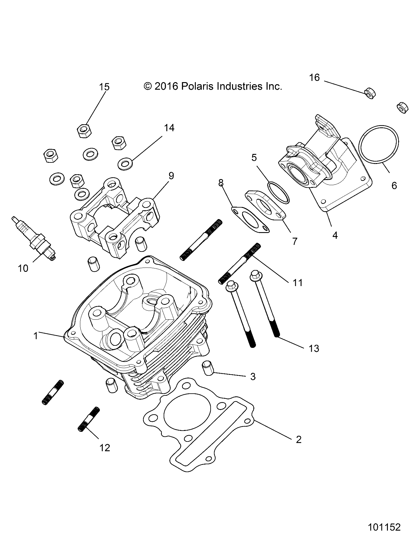 Part Number : 3050351 CYLINDER GASKET  LOWER