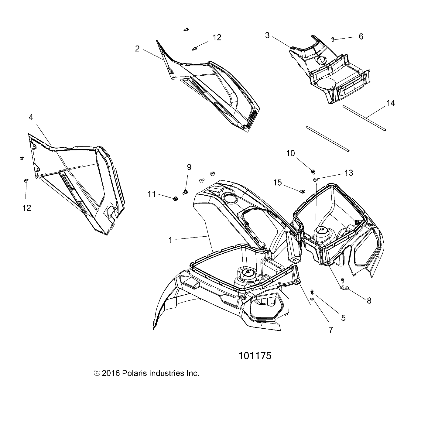 Part Number : 2637031-689 CAB ASSEMBLY  FRONT  VELOCITY