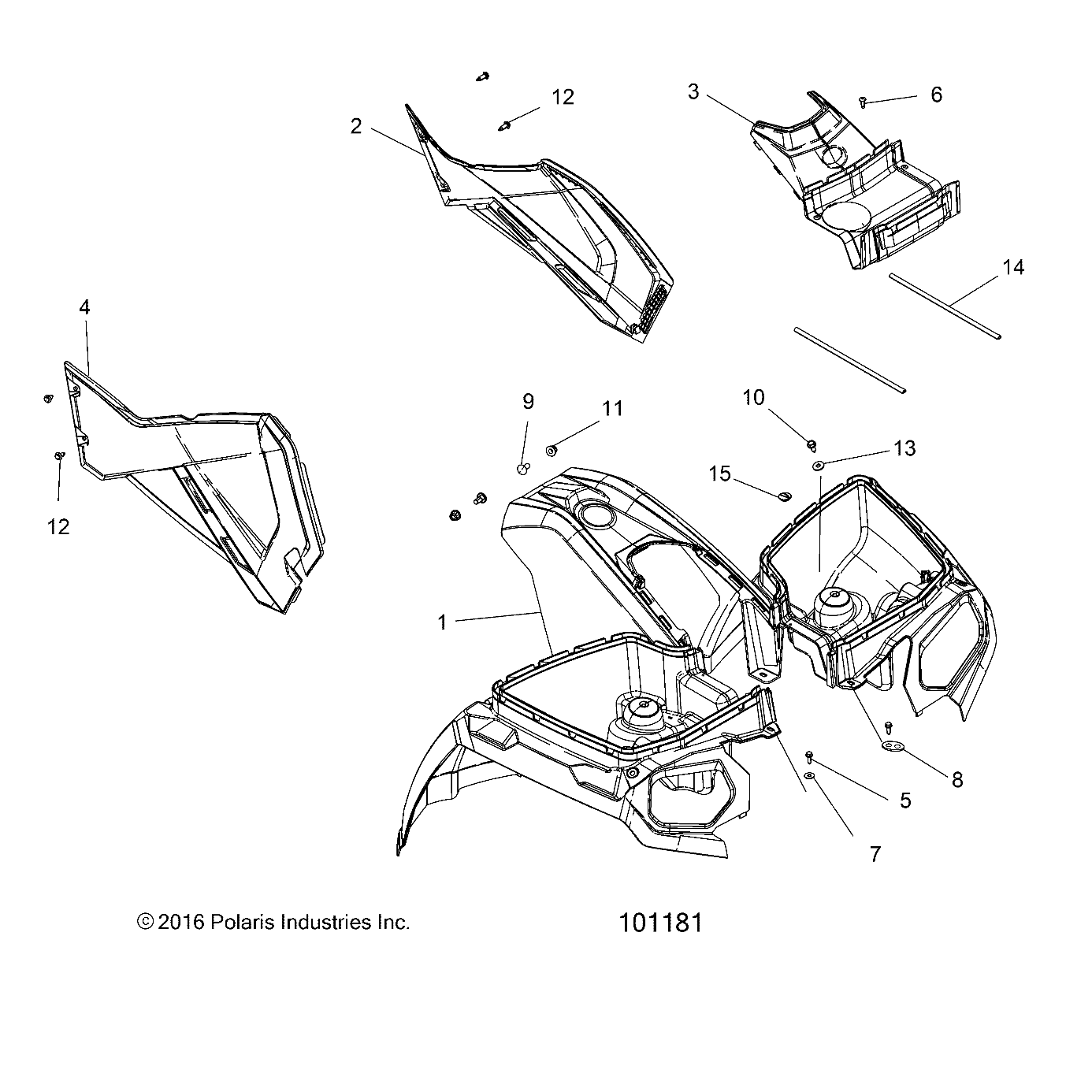 Part Number : 2636575-653 ASM-CAB FR SVC 2UP HDPE TTNM