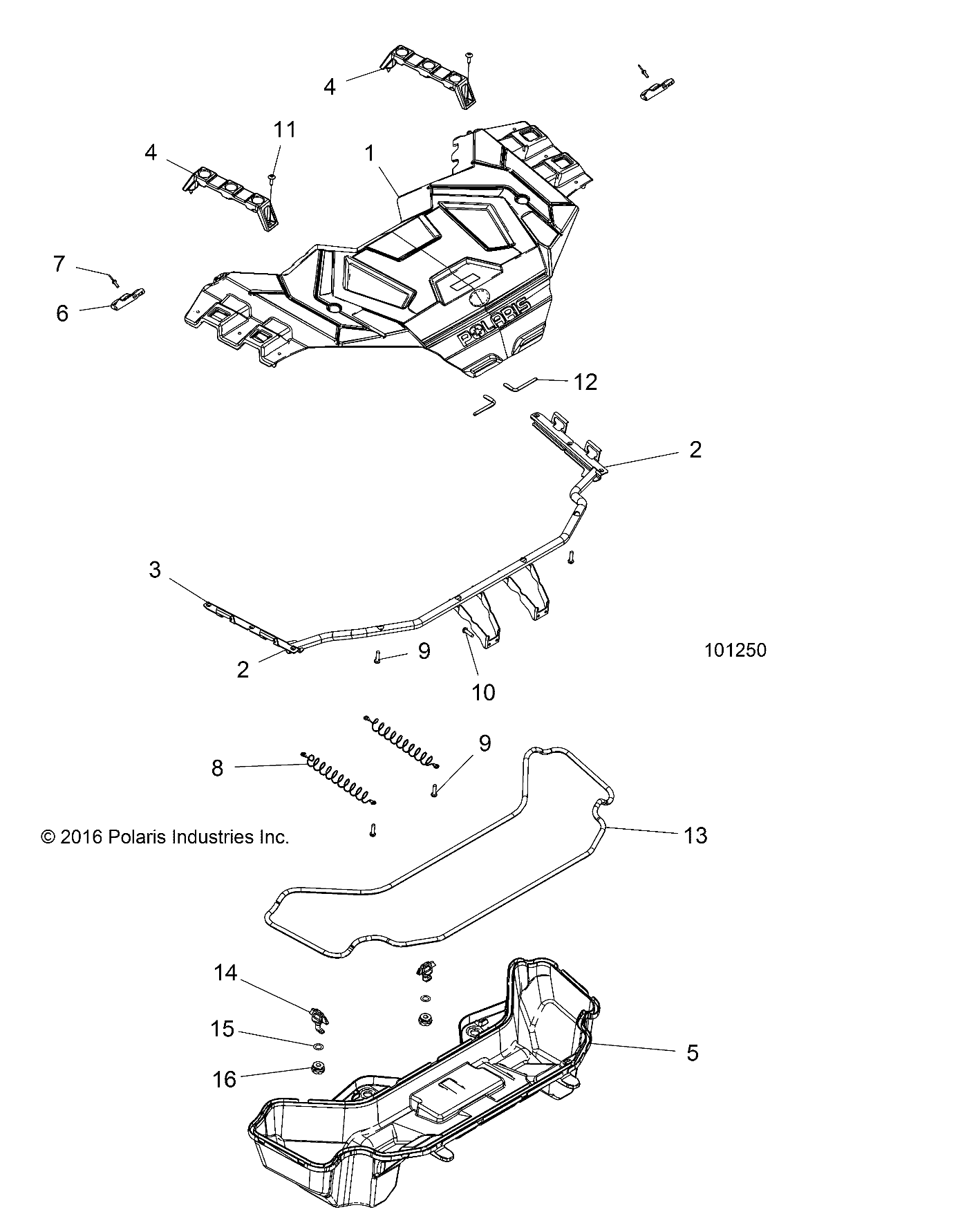 Part Number : 7081927 RUBBER LATCH  LOWER