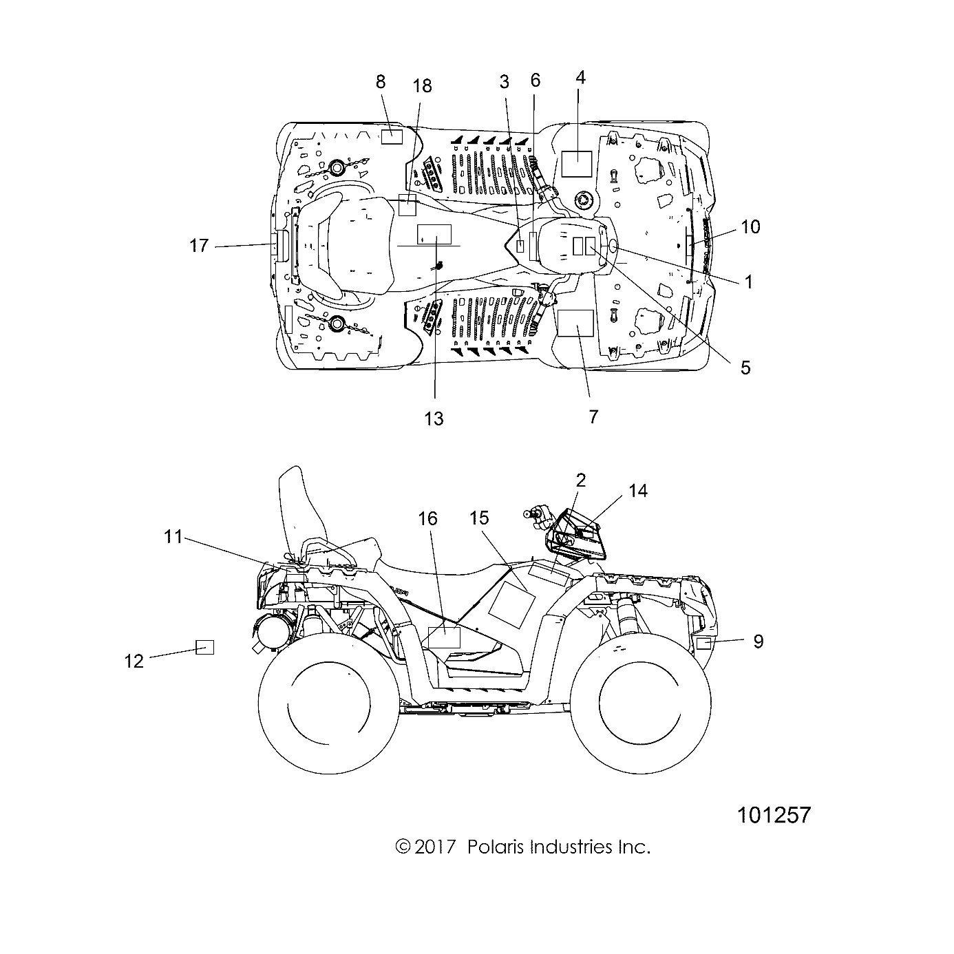 Part Number : 7186824 DECAL-SPORTSMAN