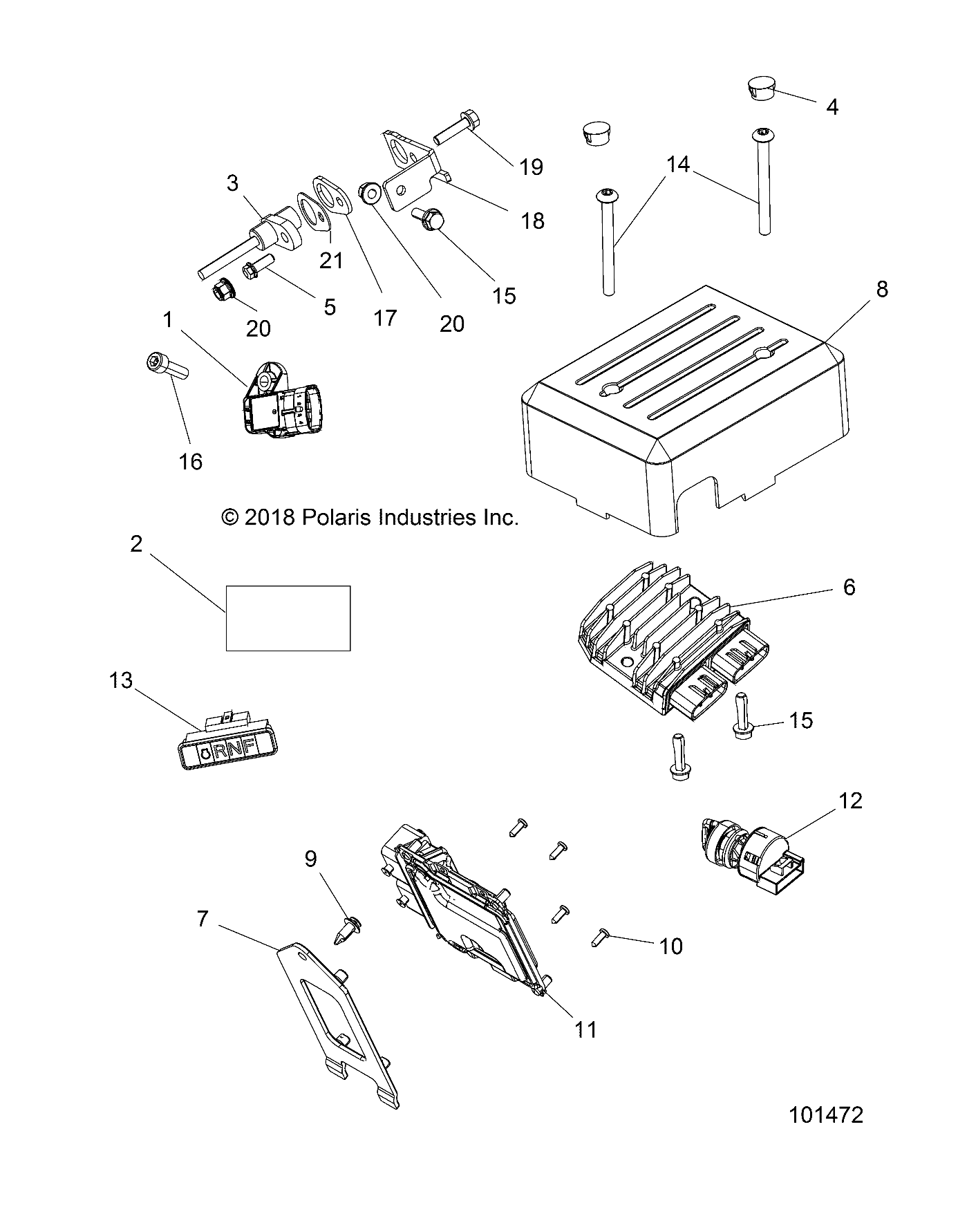 Part Number : 5263567 SPACER-HALL SPEED SENSOR