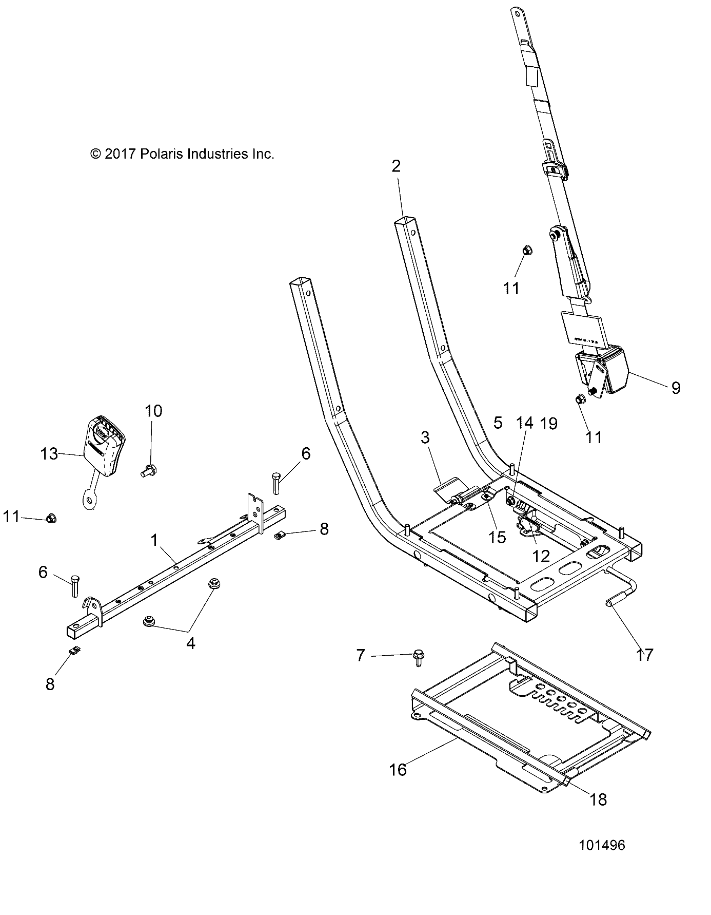 Part Number : 5265087 LATCH-SEAT SPRING