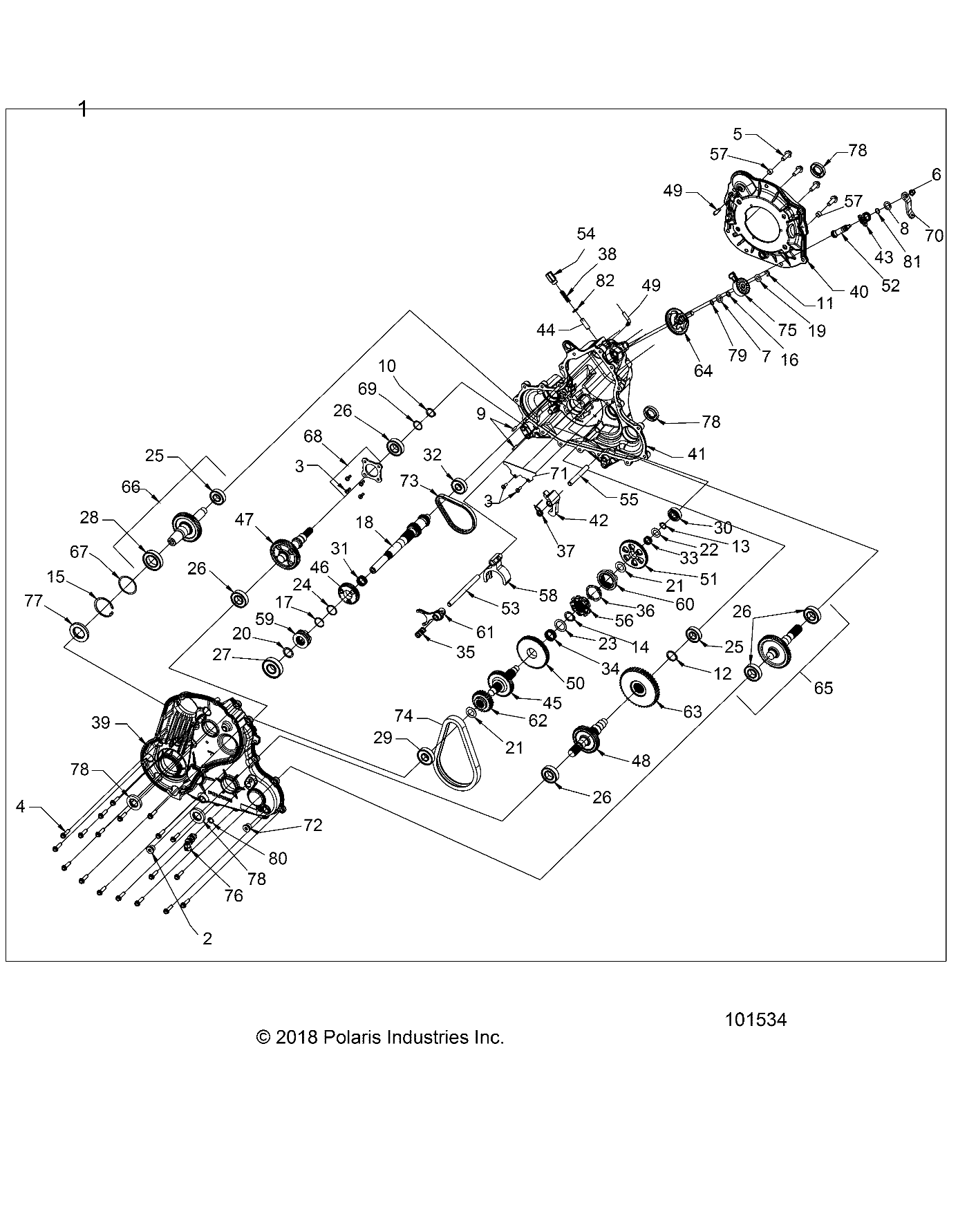 Part Number : 1334154 ASM-TRANS 850 BOSS/LUK