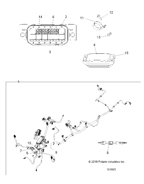 Part Number : 2414922 HARNESS-MAIN UTE 570 ETC AUS