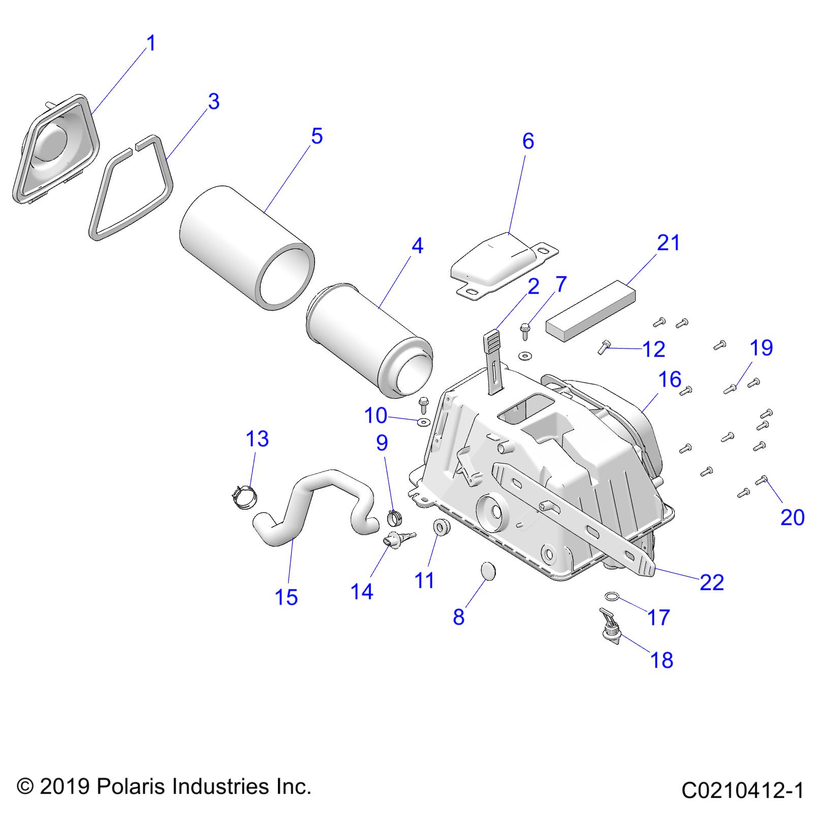 Part Number : 5414252 AIR INTAKE HOOD