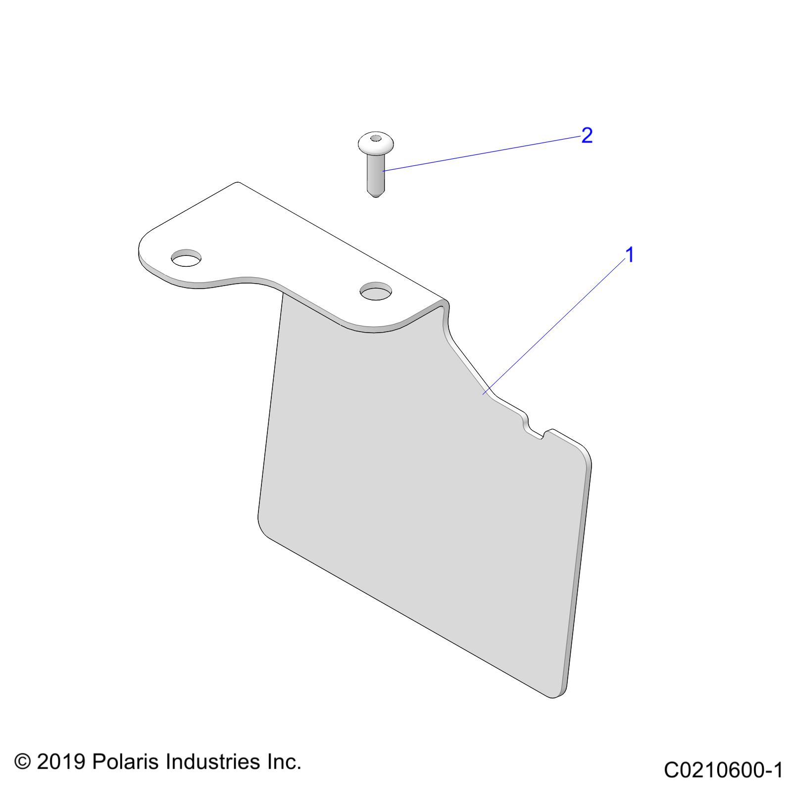 Foto diagrama Polaris que contem a peça 5261971-458