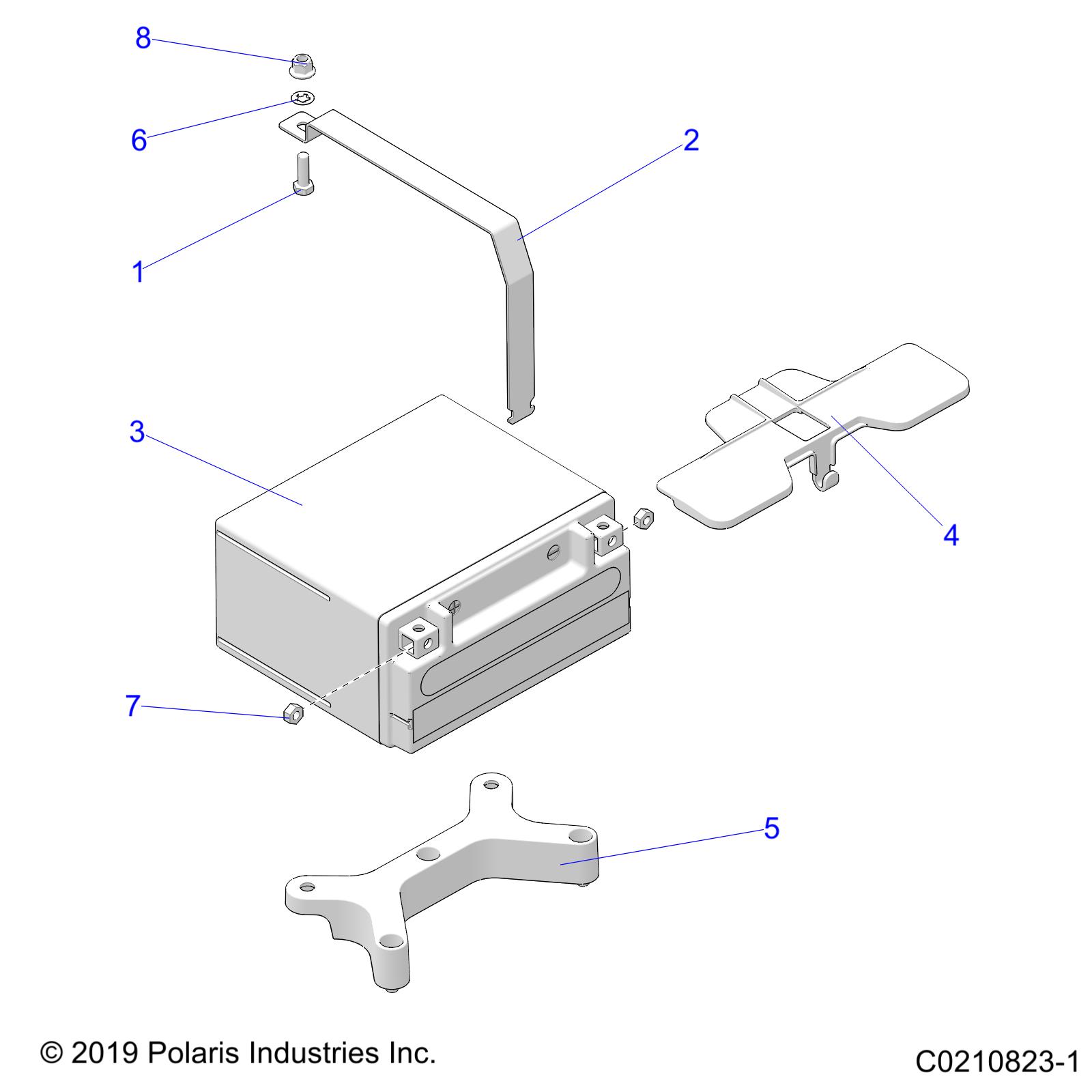 Part Number : 5253372 BATTERY STRAP