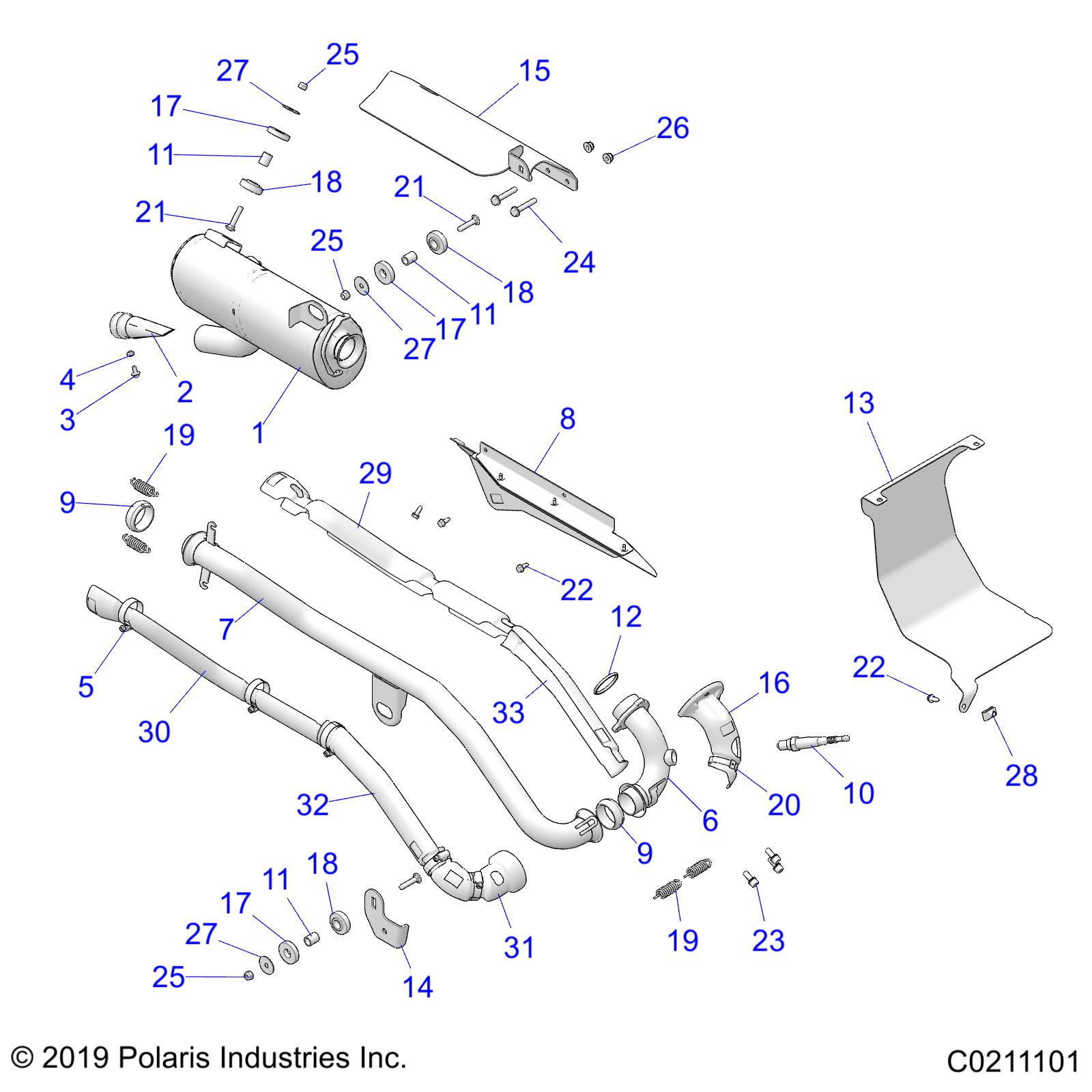 Part Number : 1024693-329 WELD-SILENCER SUPPORT BLK