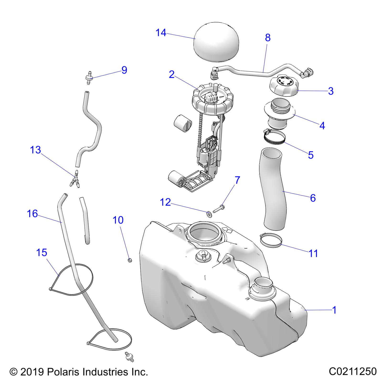 Part Number : 7052390 VACUUM CHECK VALVE