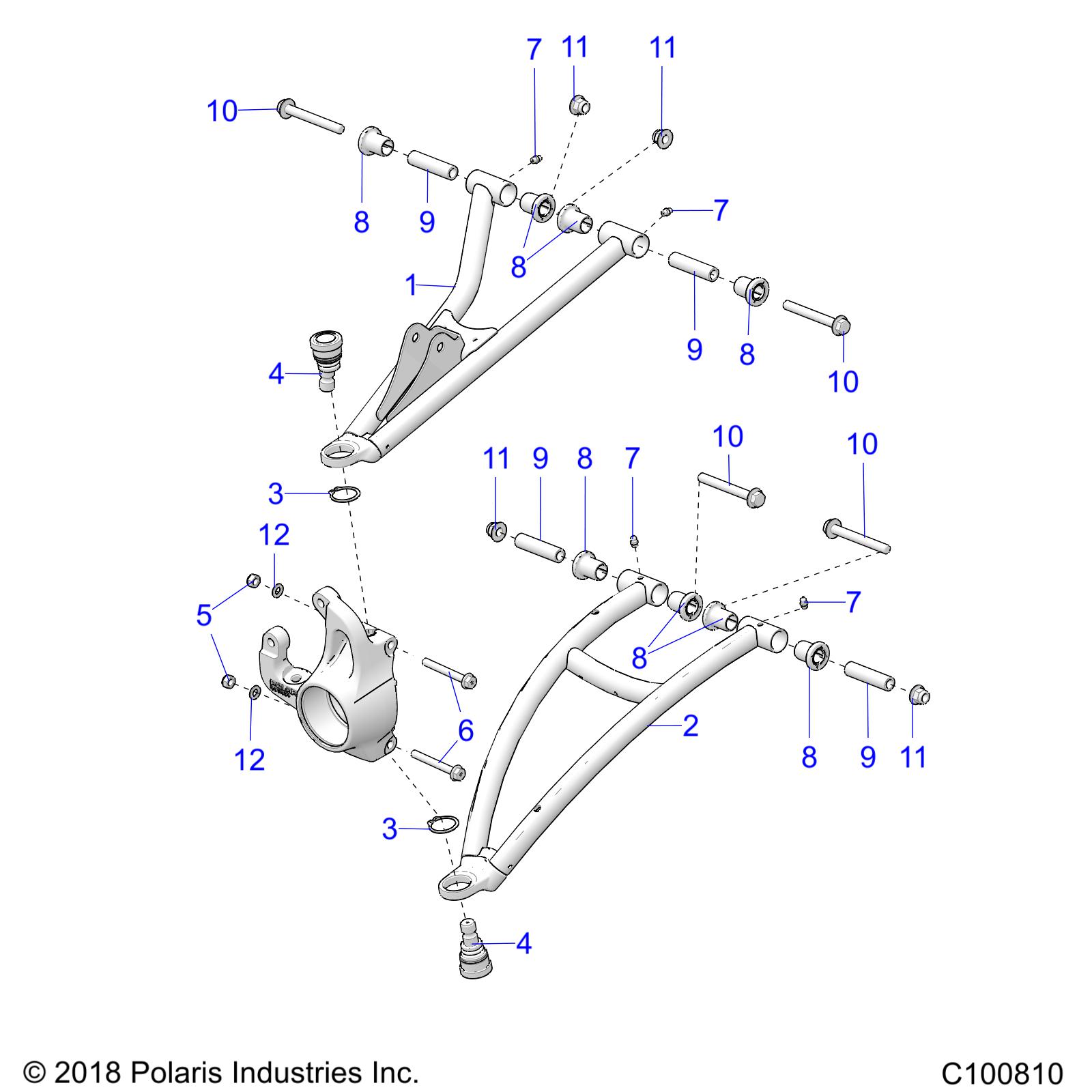 Part Number : 1021188-385 WELD-LCA FRONT RH SLV