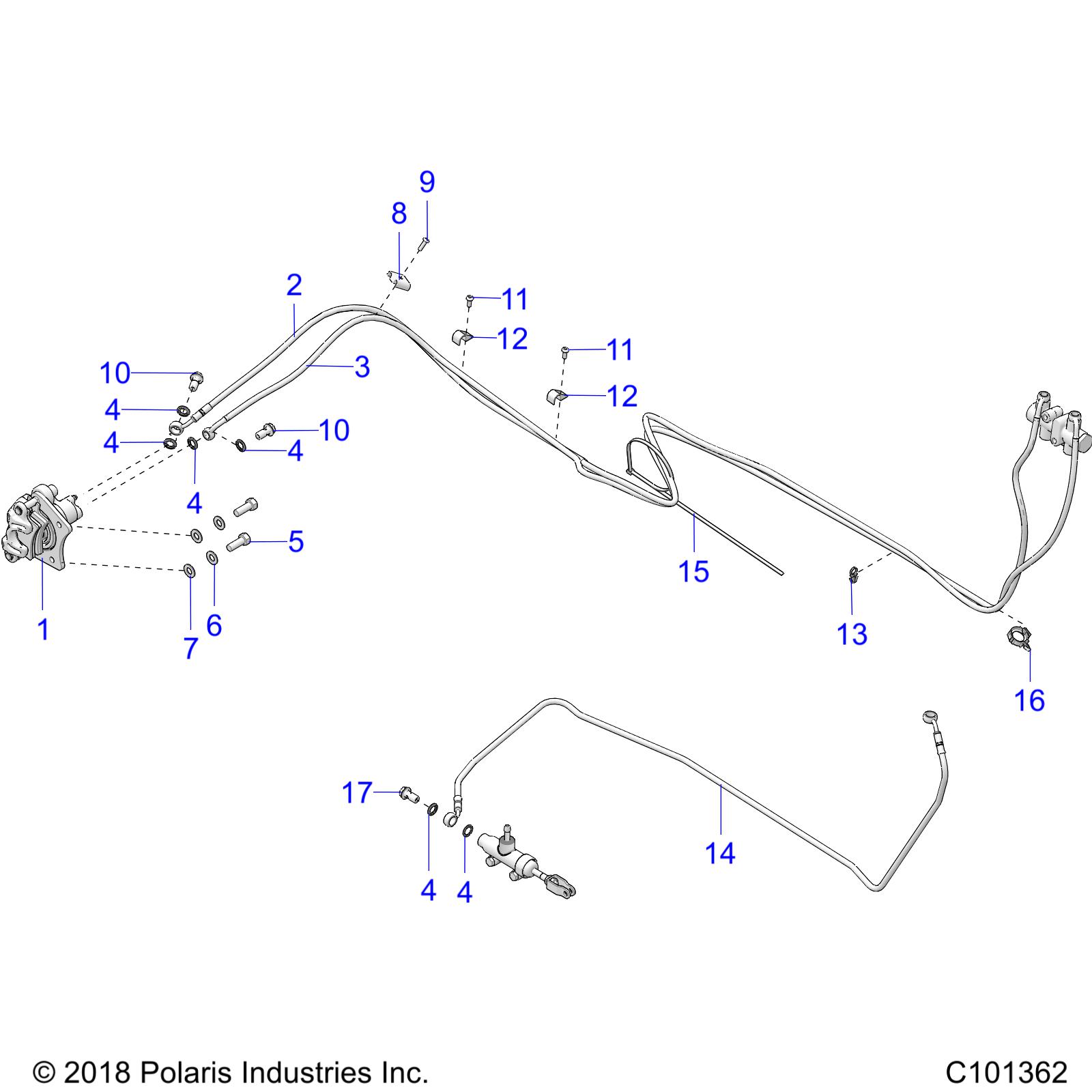 Part Number : 1912973 LINE-BRK RR 81.5 70B 45B 325 G