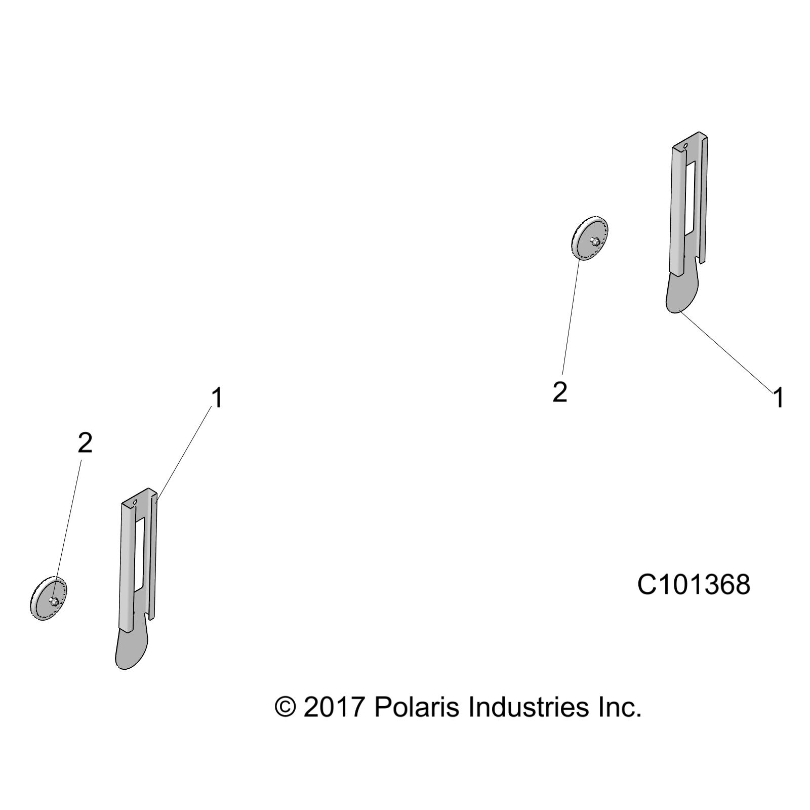 Foto diagrama Polaris que contem a peça 5452126