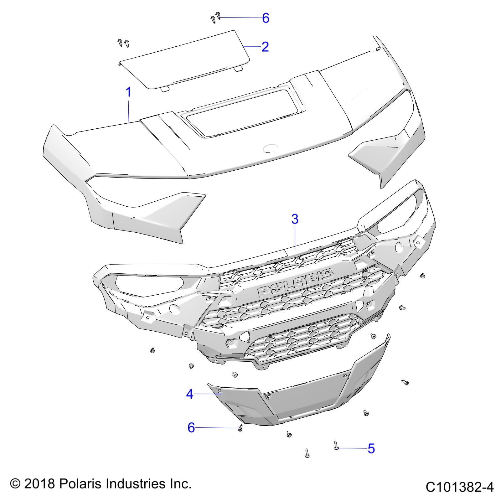 Part Number : 5454491-599 HOOD-MZ WHTLTG